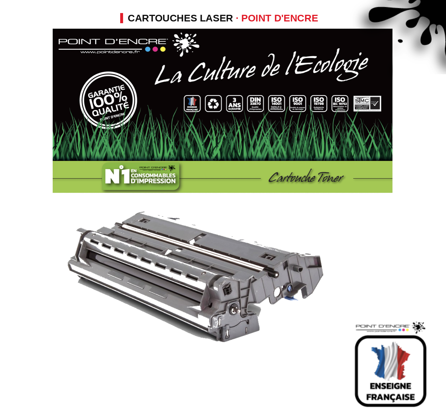 Tambour POINT D'ENCRE Brother 3200