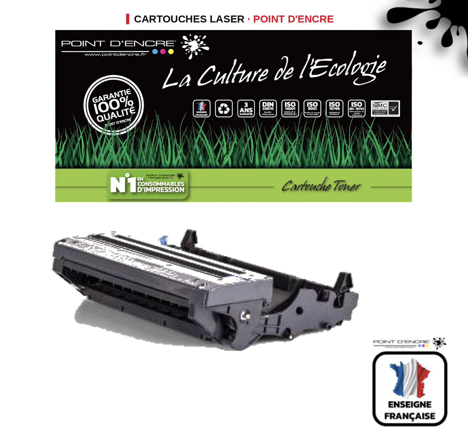 Tambour POINT D'ENCRE Brother 3000