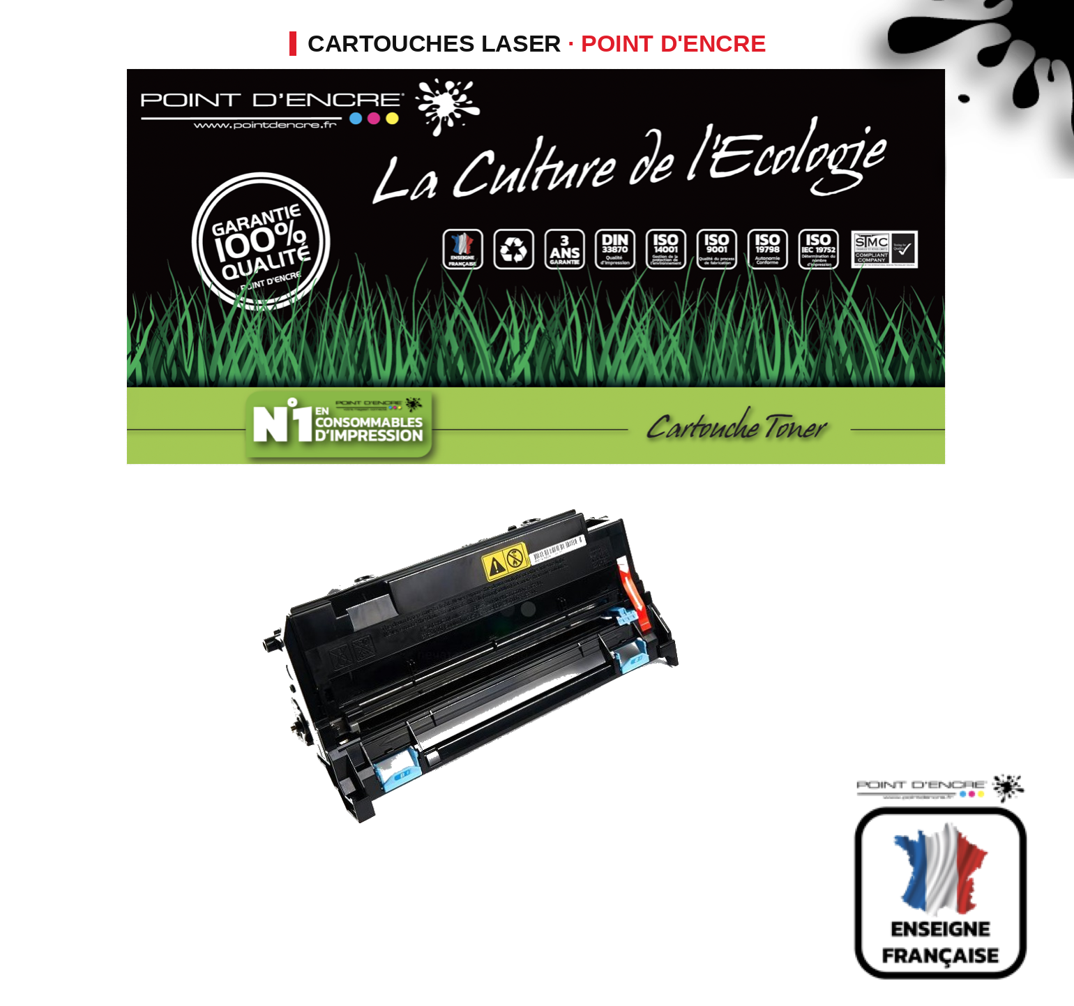 Tambour POINT D'ENCRE Kyocera DK1150