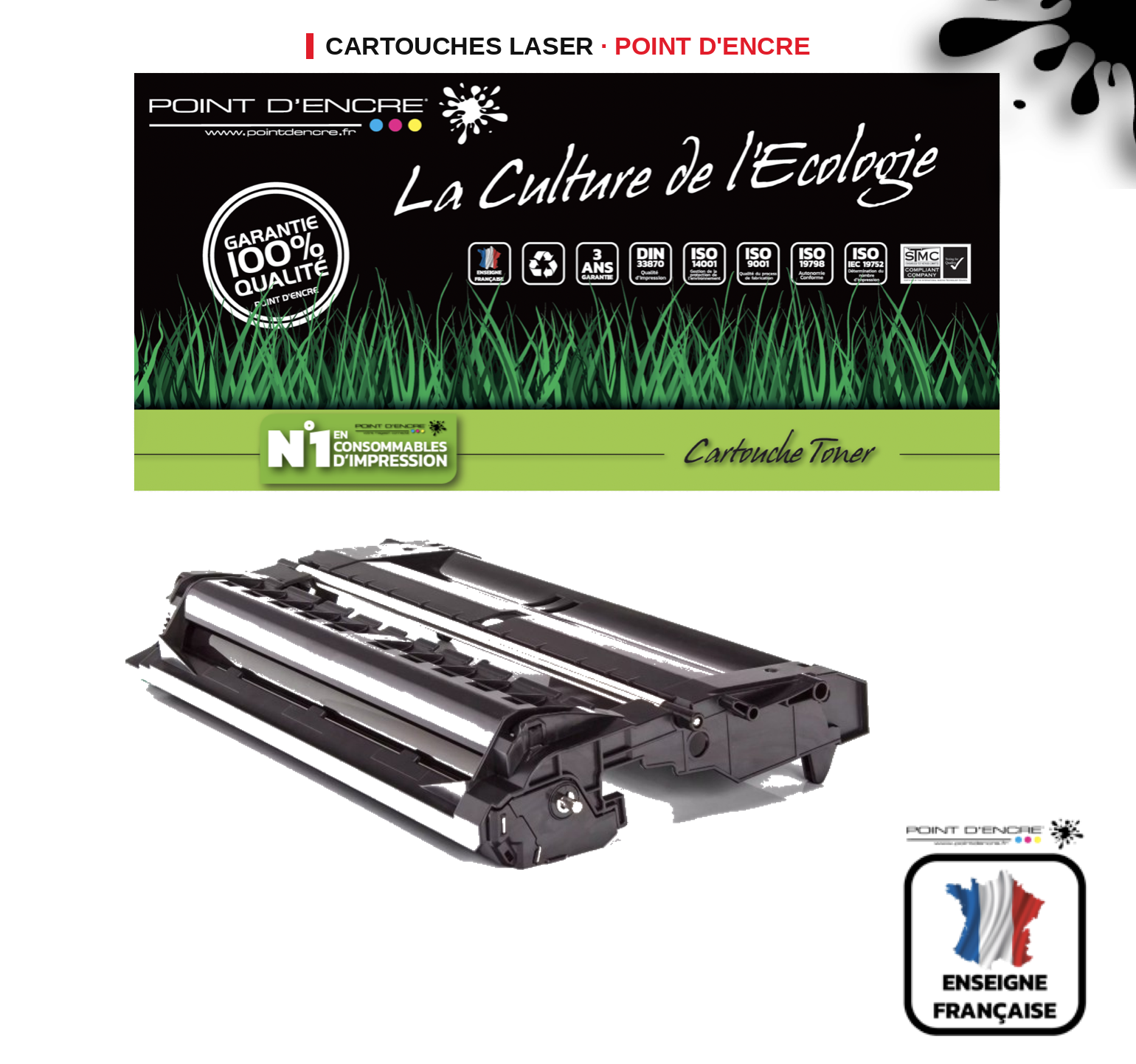 Tambour POINT D'ENCRE Brother 2200