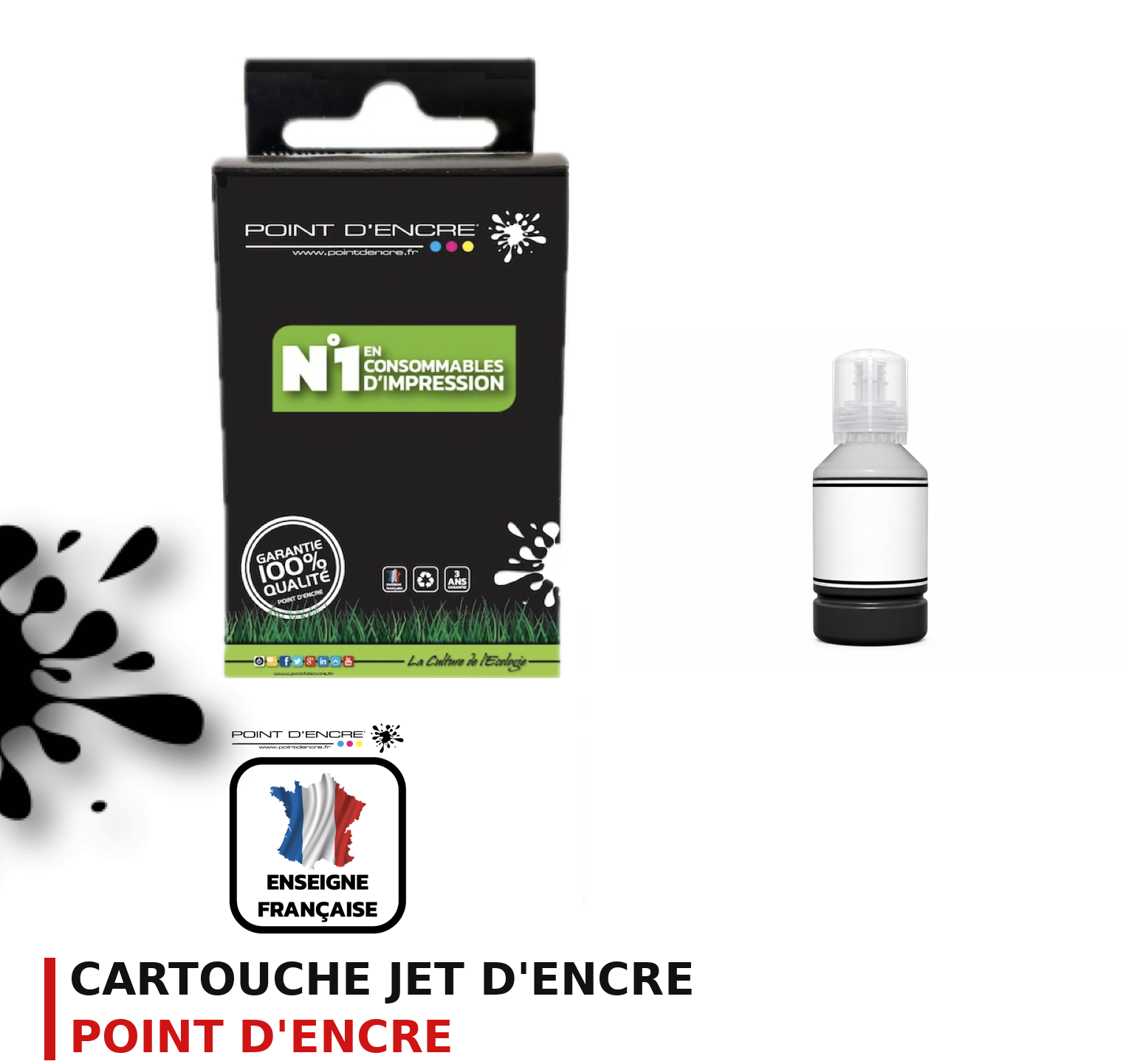 Cartouche d'encre POINT D'ENCRE Epson T49M1 — NOIR
