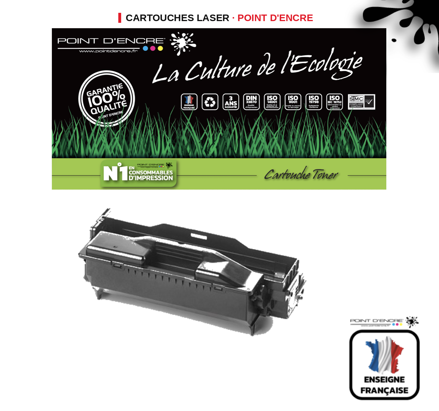Tambour POINT D'ENCRE Oki B411D