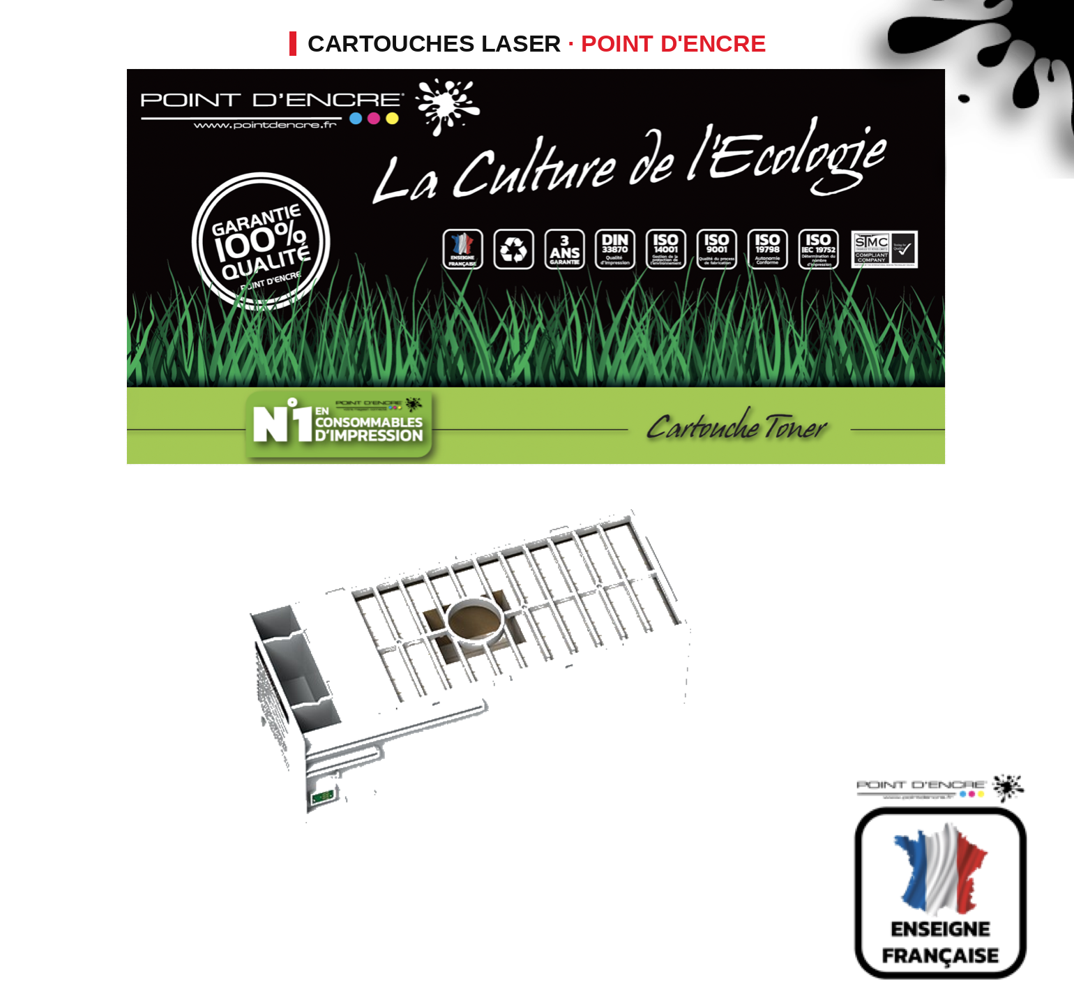 Kit de maintenance POINT D'ENCRE Epson C12C890191