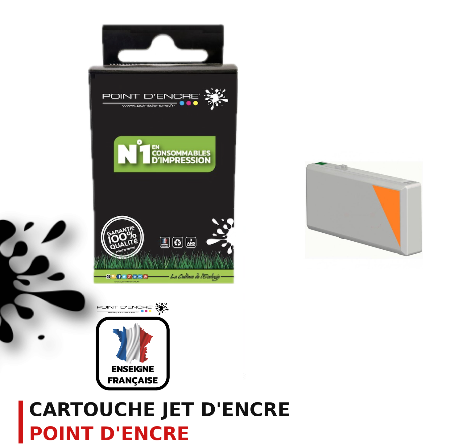 Cartouche d'encre POINT D'ENCRE Epson T596A