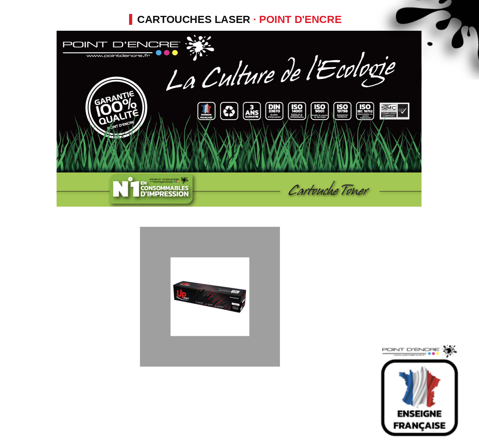 Cartouche laser POINT D'ENCRE Brother 245 — MAGENTA