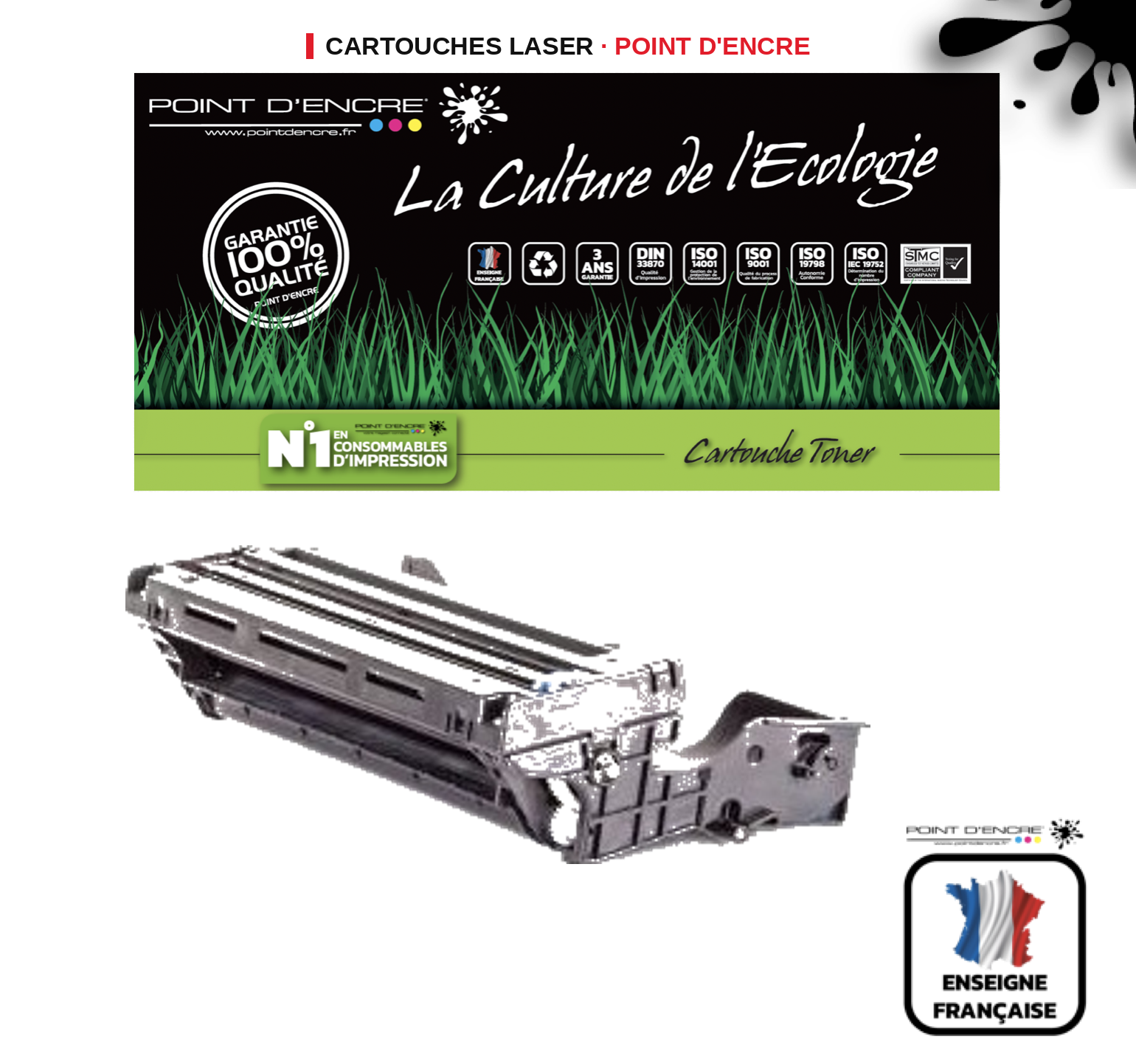 Tambour POINT D'ENCRE Brother 6000