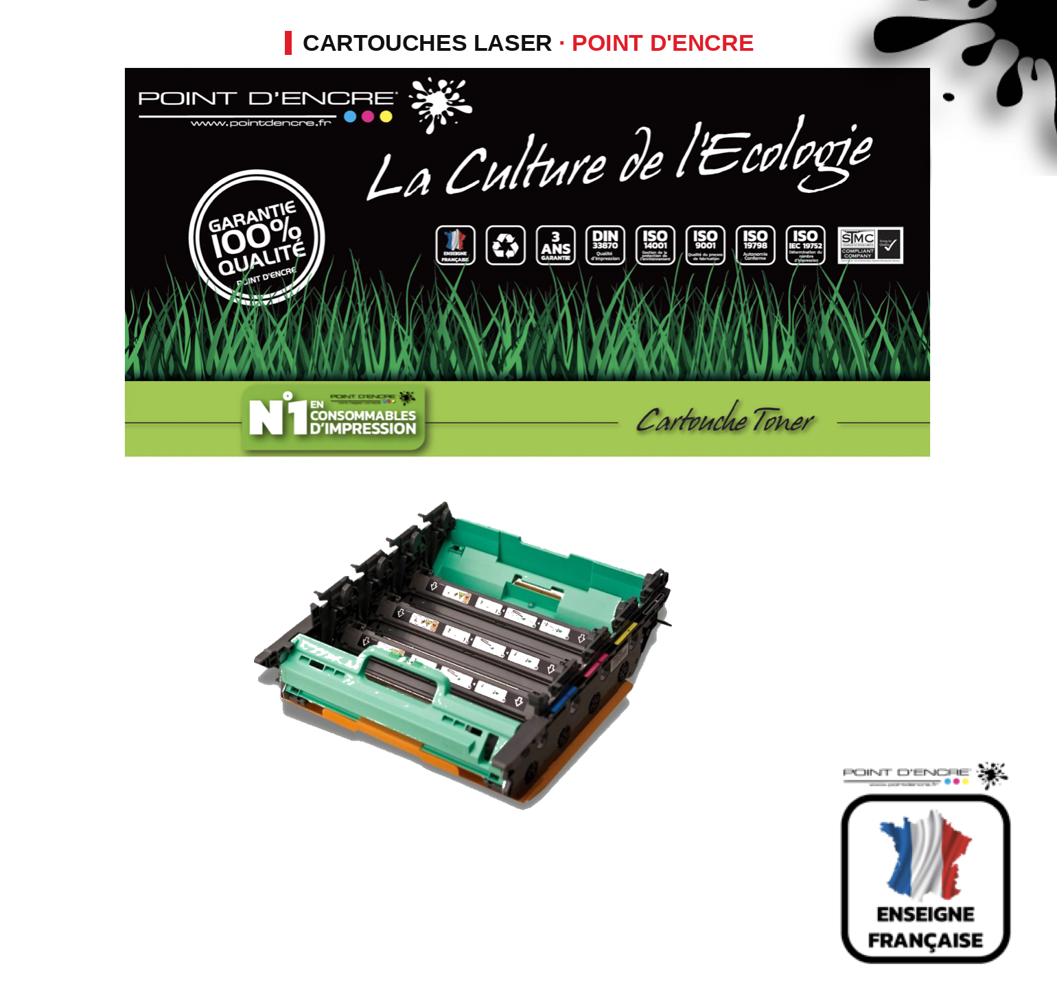 Tambour POINT D'ENCRE Brother 320CL
