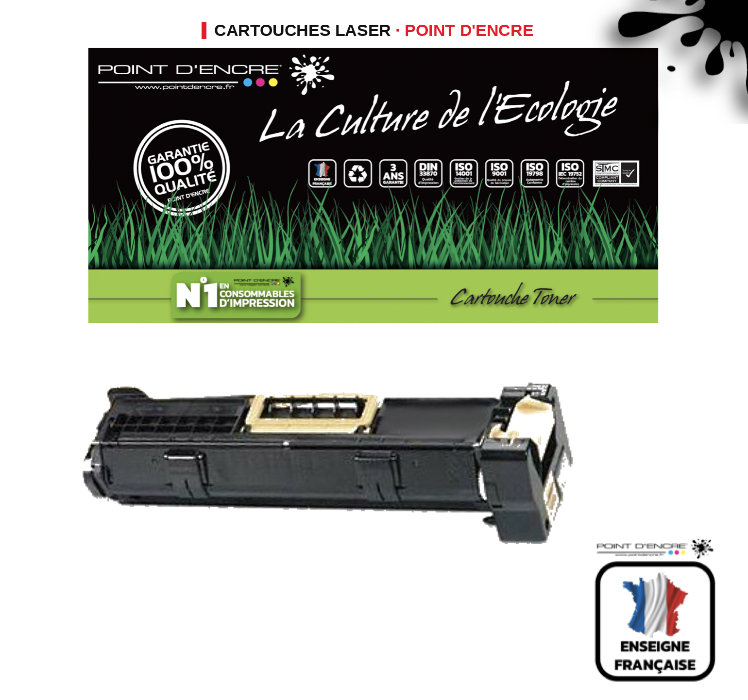 Tambour POINT D'ENCRE Xerox 5222